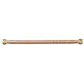 Homewerks 7211-15-34FIP-T 0.75 FIP x 15 in. Corrugated Copper Water Heater Connector 173308